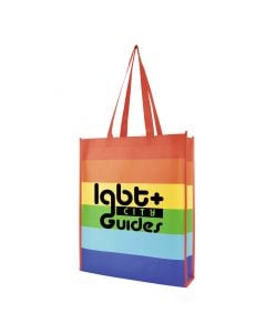 Promotional Rainbow Shopper from Hambleside Merchandise