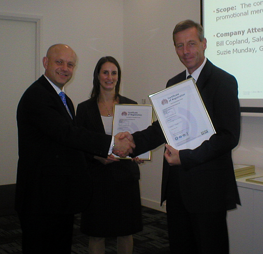 Officially ISO accredited!