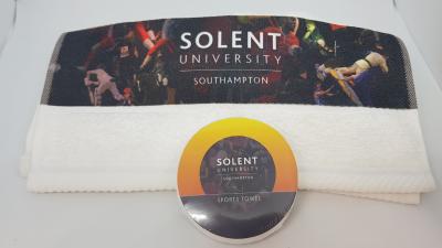 Solent University Compressed Gym Towels