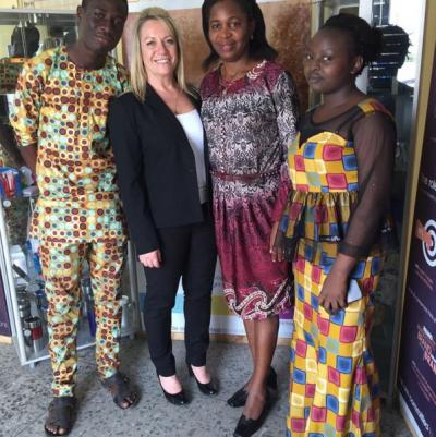 Mandy's latest visit to Nigeria