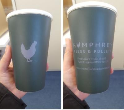 Humphrey Feeds and Pullets Opt For Branded Reusable Mugs
