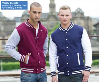 New Varsity and College Jackets available now!