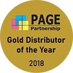 PAGE Gold Distributor of the Year Award 2018