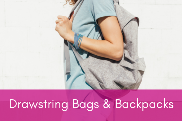 Promotional Drawstring Bags and Backpacks 