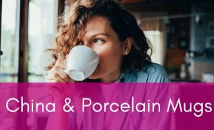 Branded China Porcelain Mugs