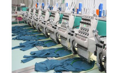 embroidering branded products