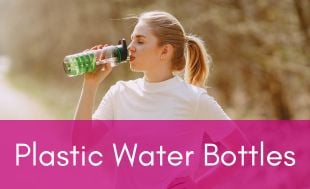 plastic water bottles